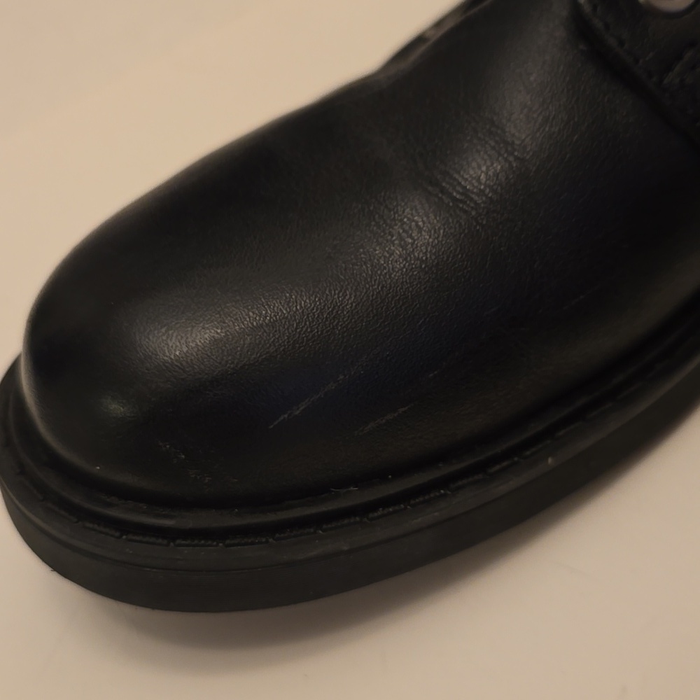 Clarks Women's Orinico Style Lace Up Zipper Black Leather Boots Size 10 M - Picture 16 of 17
